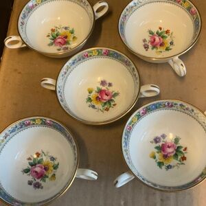 Floral Porcelain Buillion Cups Set
Cauldron England
